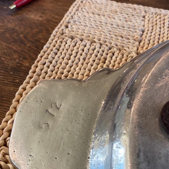 Pewter platter round - Picture 6 of 8